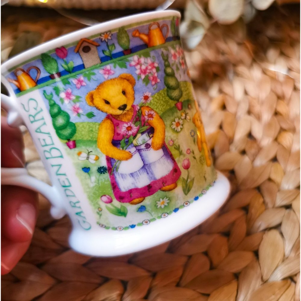 Vintage Mug Garden Bears by Valerie Greeley